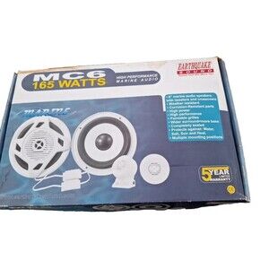 Marine Speakers Earthquake Mc6 6” 165 Watts